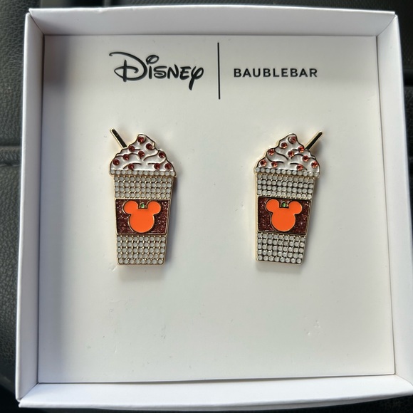 BaubleBar Jewelry - NEW. - Disney Pumpkin Spice BaubleBar earrings